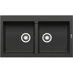 Pyramis Νεροχύτης Pyragranite Athlos 2B 86x50 Iron Grey (070071711) Pyramis Νεροχύτης Pyragranite Athlos 2B 86x50 Iron Grey (070071711)